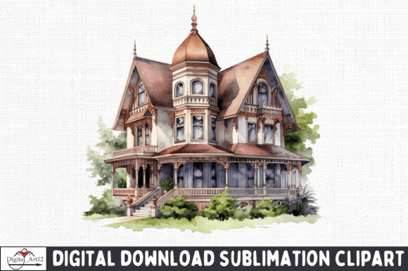Download Vintage House PNG Clipart - Premium Resources